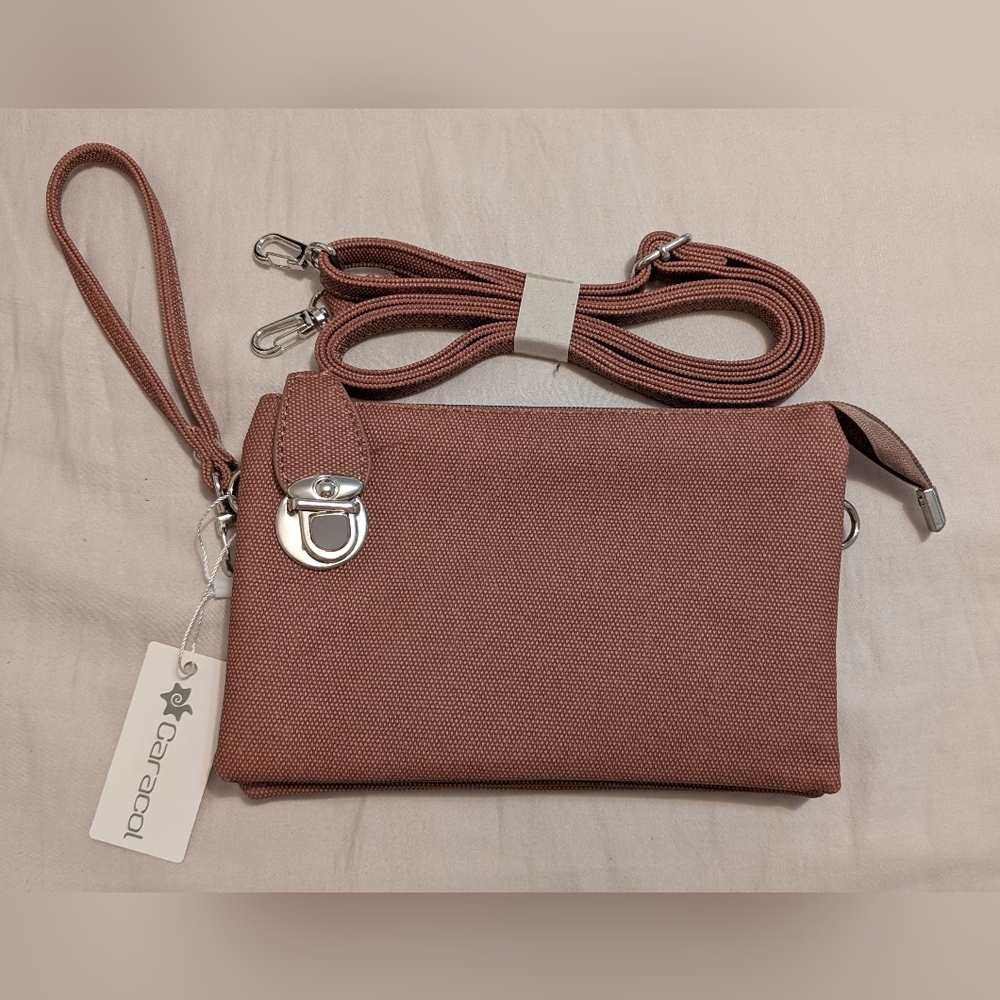 NWT Brown-tan Crossbody Bag